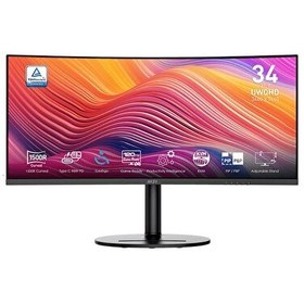 Resim Modern MD342CQP 34" 3440x1440 120Hz 1ms HDMI DP Type-C Adaptive Sync Monitor 