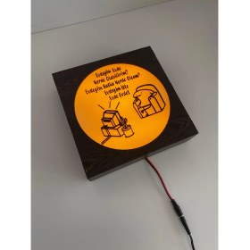 Resim Lumos Dekor Evdeyim Evde! - Işıklı Dekor 