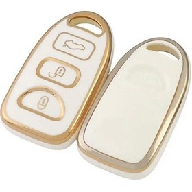 Resim Hyundai Sorento Elantra Sonata Kia Optima Soul Rio Uyumlu Anahtar Kılıfı 