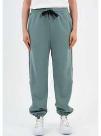 Resim Alexandergardı Yanları Şeritli Paçası Lastikli Eşofman Altı B24-00260 MİNT 