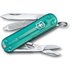 Resim Victorinox Classic 0.6223.T24G Tropical Surf İsviçre Çakısı 58mm 