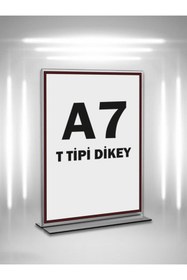 Resim Genel Markalar T Tipi A7 Pleksi Föylük Broşürlük-yatay A7 Föylük-10 Lu Paket 