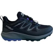 Resim Forellı Beyge Water Proof Kadın Bağcıklı Lastikli Spor Ayakkabı 76374 