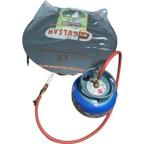 Resim Tüplü Sac Ekmek Sacı Katmer Sacı 65 Cm Hortum Vana Setli 