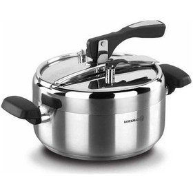 Resim Korkmaz A155 Turbo 5.0 Litre Çelik Düdüklü Tencere 