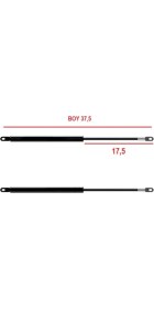 Resim Taka Amortisör Baza Amortisörü Baza Pistonu 1200 N 1.çift Piston 1200N 