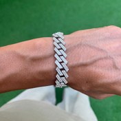 Resim RICH DIAMOND MIAMI BRACELET 14mm 