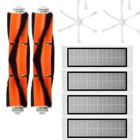 Resim Roborge Xiaomi Vacuum Mop 2 (STYTJ03ZHM) Robot Süpürge Uyumlu 10'lu Yedek Parça Seti 