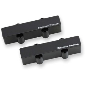 Resim Seymour Duncan Ajj-1 Pro-active Jazz Bass Neck Bridge Manyetik Seti 