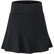 Resim Sones Kadınlar İçin Mini Çoraplı Anti-boşaltılmış Ve Hızlı Kuruyan Spor Etek Siyah 