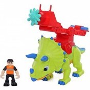 Resim Triceratops Sesli Dino Troop Çocuk Oyun Seti 