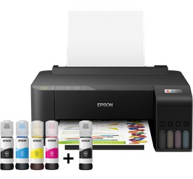 Resim Epson Ecotank L1250 A4 Wi-Fi Mürekkep Püskürtmeli Yazıcı 