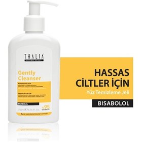 Resim Thalia Hassas Ciltler İçin Seramid & Bisabolol İçerikli Yüz Temizleme Jeli 200 ML 