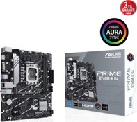 Resim Prime B760m-k D4 Intel B760 Soket 1700 Ddr4 5333(oc)mhz Matx Gaming (oyuncu) Anakart Asus