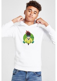 Resim Tshirthane Beyblade Arman Kusaba Beyaz Çocuk 3ip Kapşonlu Sweatshirt 001 Beyaz 