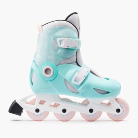 Resim Decathlon Oxelo Çocuk Paten - Yeşil - Play 5 