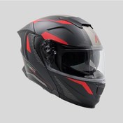 Resim Arwic AR950 Torino Çene Açılır Ece-R 22.06 Motosiklet Kaskı Siyah 