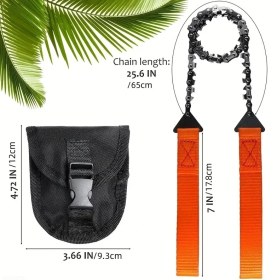 Resim Larimar Taşınabilir Mini El Zincirli Testere 