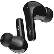 Resim Belkin Soundfrom Flow Noise Cancelling Siyah Bluetooth Kulaklık Belkin