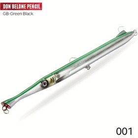 Resim WTD bionik kalem yem, 23g çift yüzer ve batırma sert yem, 22cm dalgalı sürünme tasarımı, üç uçlu kanca, levrek alabalık yemi, tatlı su ve deniz suyu için evrensel 