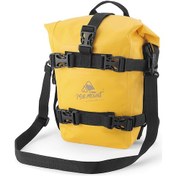 Resim Springsun Su Geçirmez 8l Motosiklet Çerçeve Çantası - Universal Motor Aksesuarı Sarı 