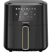 Resim Siyah Isıtıcı Hava Fritözü, Sağlıklı ve Pratik Yemek Hazırlama Cihazı 