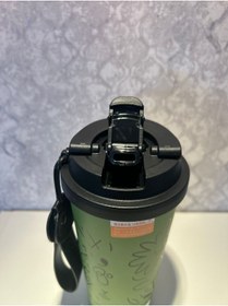 Resim high value ÇİFT İÇİM 500ML ASKILI TERMOS HAKİ (ARABA-OFİS- KAMP-OKUL) 