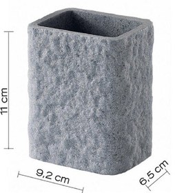 Resim Aries Diş Fırçalık, Tezgah Üstü - Gri 