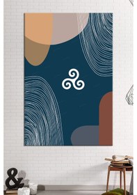 Resim Soyut Sanatsal Modern Dekoratif Kanvas Tablo 70 x 50z 