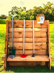 Resim Premium Bahçe Set Hobi Bağ Fide Kürek + Ayçaca + Üçgen Çapa Saplı 