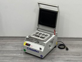 Resim One Chef Manuel Kase Kapatma 6 Gözlü Eko Model Tabak Kapatma Makinesi Gri 