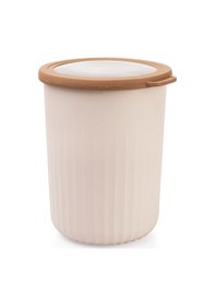 Resim Schafer Ashley 2 Li Silindir Saklama Kabı-krem Krem 