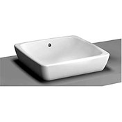 Resim VitrA Metropole Tezgah Üstü Kare Çanak Lavabo 40 Cm - Beyaz - 5666b003-0012 