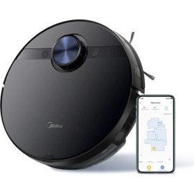 Resim M7 Robot Süpürge 4000 Pa, Moplu, 150 Dk, Alexa Uyumlu, Haritalama, Sanal Duvarlı 