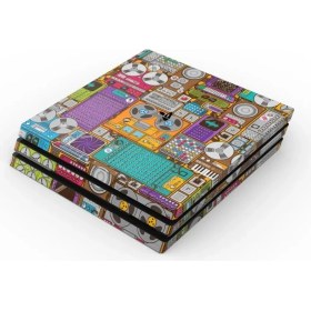 Resim Kt Grup Müzik Mix Playstation 4 Pro Full Sticker Kaplama 
