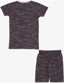 Resim Breeze Girls & Boys Erkek Çocuk Pijama Takımı Desenli 4-8 Yaş, Kahverengi-kahverengi Kahverengi 