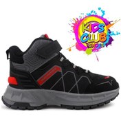 Resim Cool Leroy Ortopedik Kaymaz Taban Unisex Çocuk Bot Siyah 