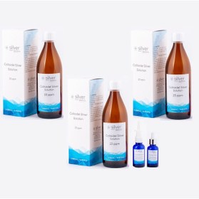 Resim Gümüş Suyu 23 Ppm 1500Ml Cam Şişe Hydrasense Kolloidal 