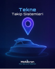 Resim Mobikron MK-204 Aramalı Tekne Takip Cihazı (12 Aylık - Hatlı - Haritalı ) Uyumlu 