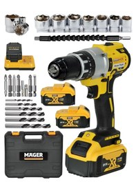 Resim 13 mm Şarjlı Matkap 10 Pilli 