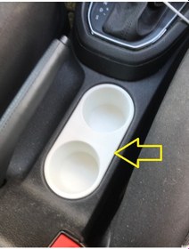 Resim VW Caddy Bardaklık Siyah 