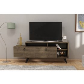 Resim Derya Dekor Alara Tv Ünitesi Ceviz 