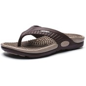 Resim Ayak Akupresür Masaj Terlikleri, Parmak Arası Terlikler, Kemer Desteği, Yetişkinler İçin Uygun, Unisex, Hafif Ve Rahat Yazlık Sandaletler, Şok Emici Ve Kaymaz Özelliklere Sahip, İlkbahar Ve Yaz Aylarında Plajda İç Ve Dış Mekan Kullanımı İçin İdeal. 