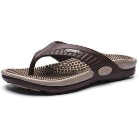 Resim Ayak Akupresür Masaj Terlikleri, Parmak Arası Terlikler, Kemer Desteği, Yetişkinler İçin Uygun, Unisex, Hafif Ve Rahat Yazlık Sandaletler, Şok Emici Ve Kaymaz Özelliklere Sahip, İlkbahar Ve Yaz Aylarında Plajda İç Ve Dış Mekan Kullanımı İçin İdeal. 