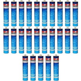 Resim Dayson Extra Poliüratan Silikon Mastik 25 Adet 280Ml Beyaz Beyaz 