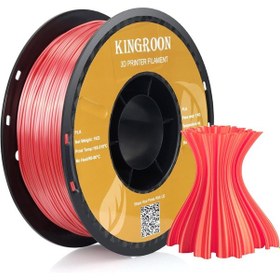 Resim Kingroon Pla Silk Kırmızı Filament - 1kg 