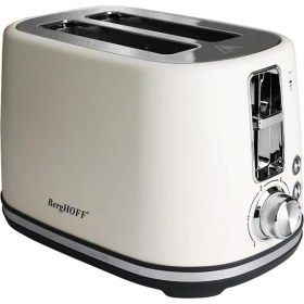 Resim Berghoff Gem Concept 2 Dilim Ekmek Kızartma Makinesi – 1000 W, Paslanmaz Çelik Gövde | Vanilya Krem 