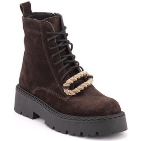 Resim Rachel 11288 Kadın Bot Rac-k4-11288771 Kahverengi 