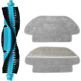 Resim Viomi V3 Uyumlu Yedek Ana Fırça Ve Mop-3 Parça 