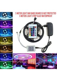 Resim 5 Metre Rgb Şerit Led Seti-iç Ve Dış Mekan Silikonlu-tak Çalıştır 